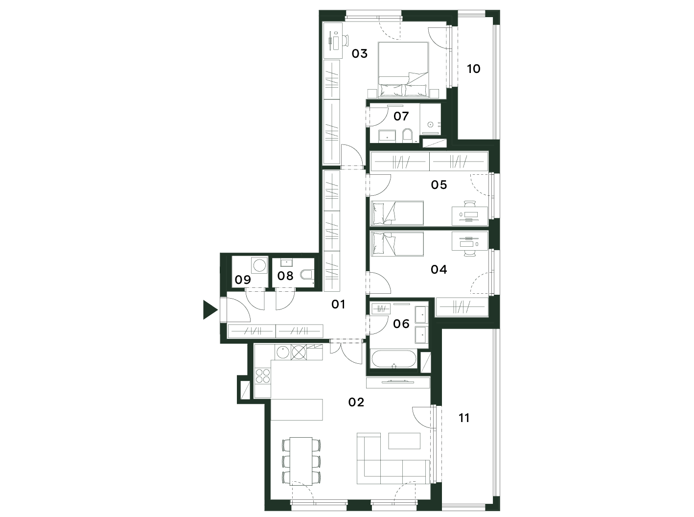Apartment F7.403